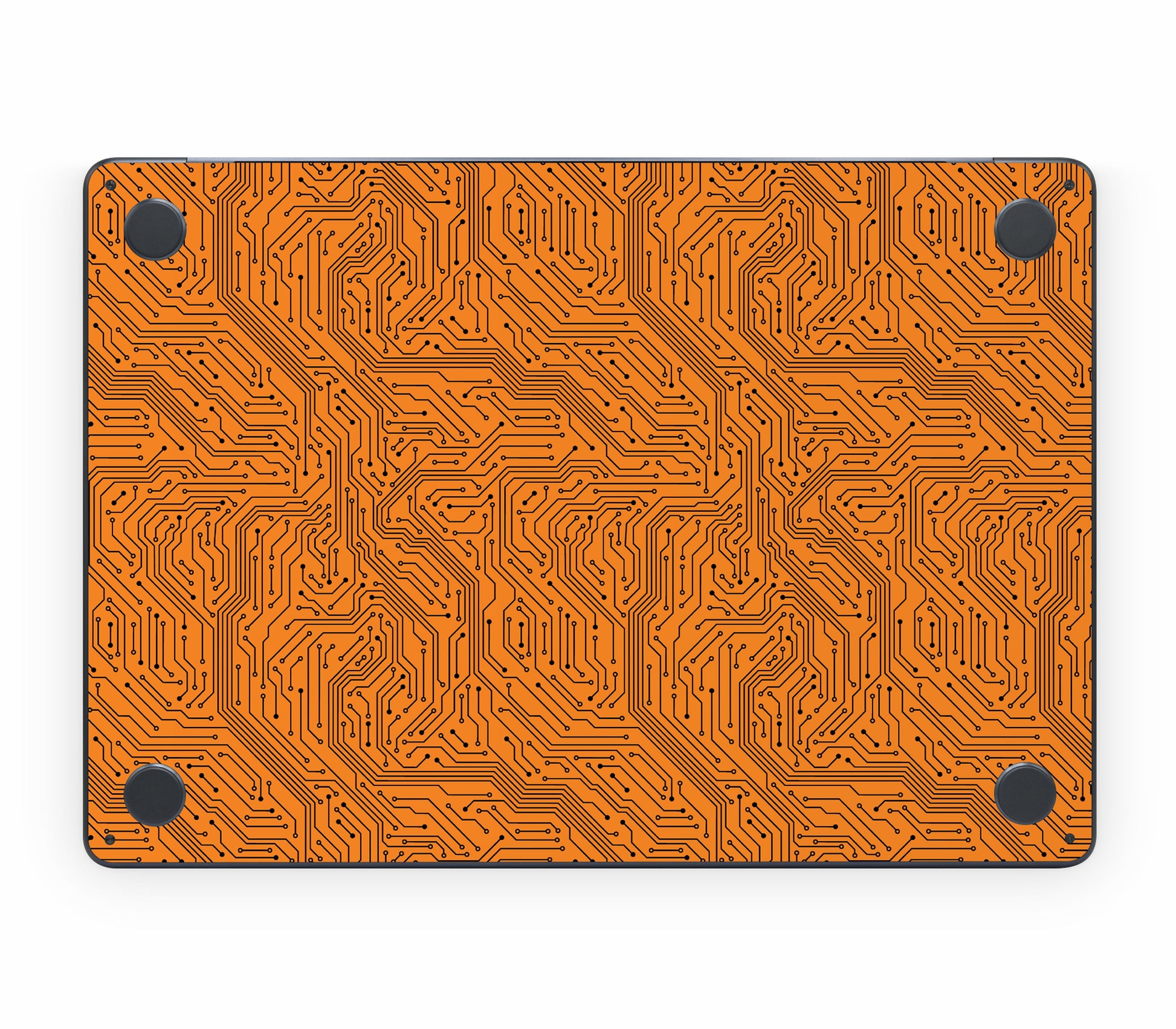 MacBook Air 13" (2025, M4) skin, Pulse Grid, bottom skin