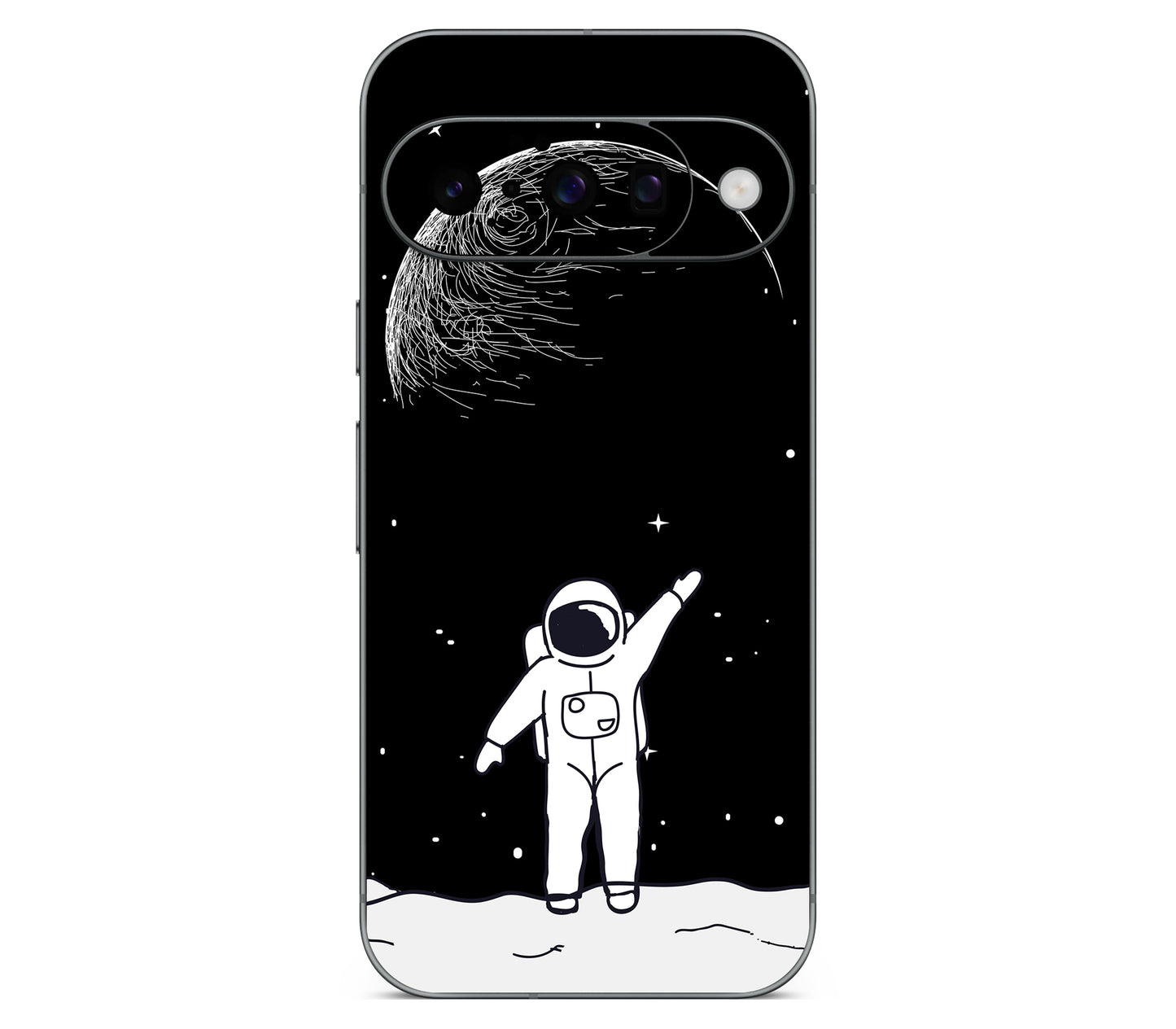 Google Pixel 11 skin, Moonwave, back skin