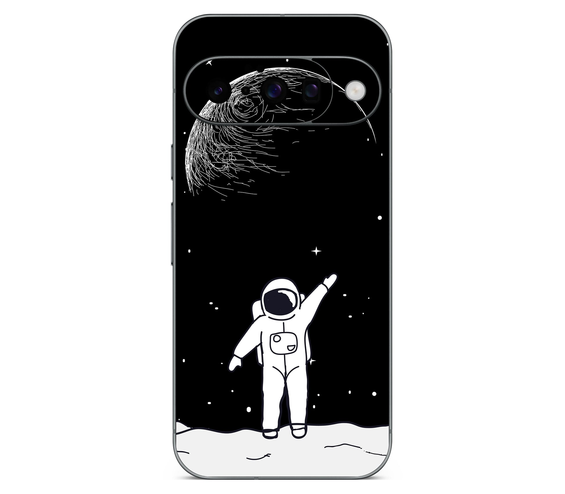 Google Pixel 11 skin, Moonwave, back skin