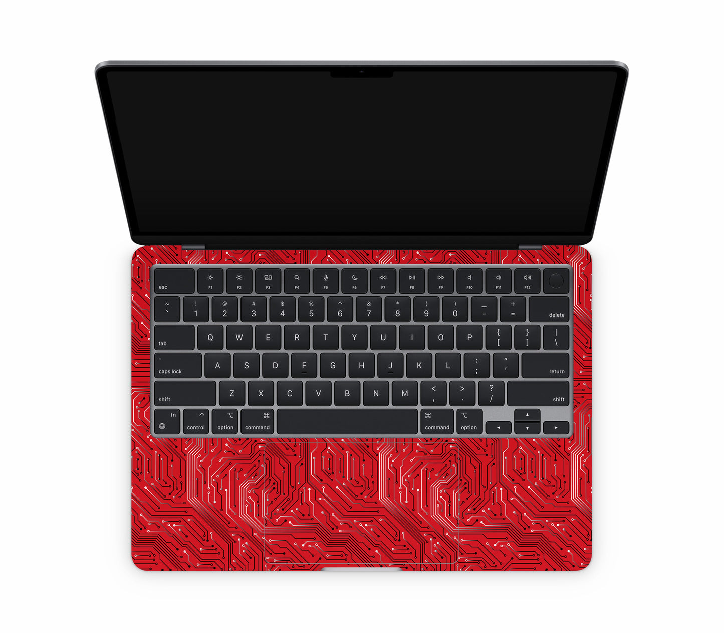 MacBook Air 13" (2025, M4) skin, REDLINE, inside skin