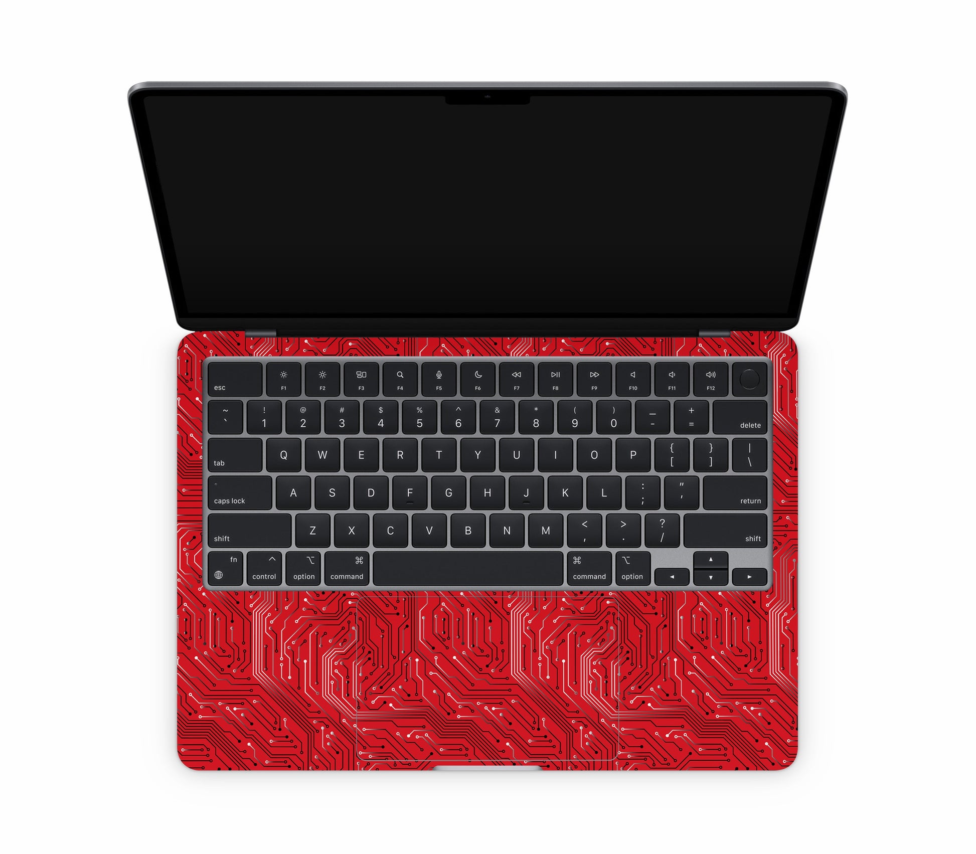 MacBook Air 13" (2025, M4) skin, REDLINE, inside skin