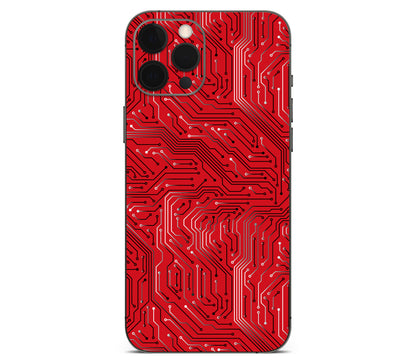 iPhone 12 Pro skin, REDLINE, back skin without logo cutout