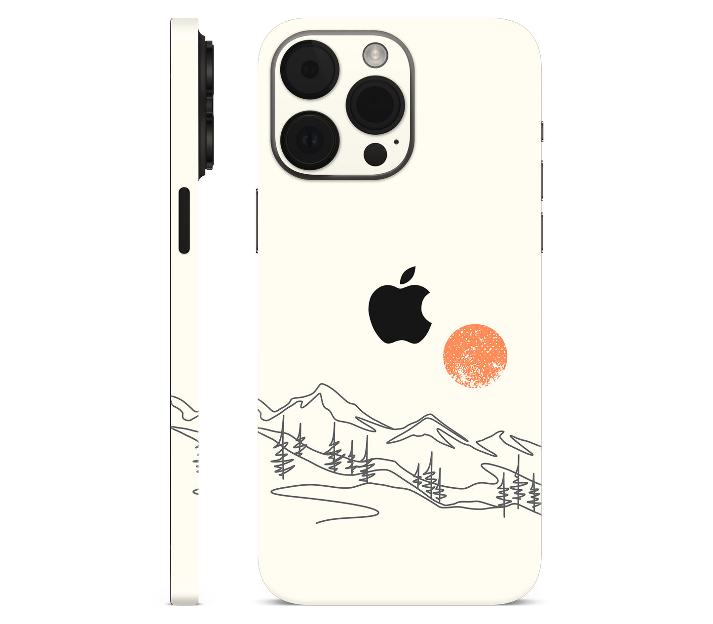 iPhone 14 Pro Max skin, Offline, full wrap with logo cutout