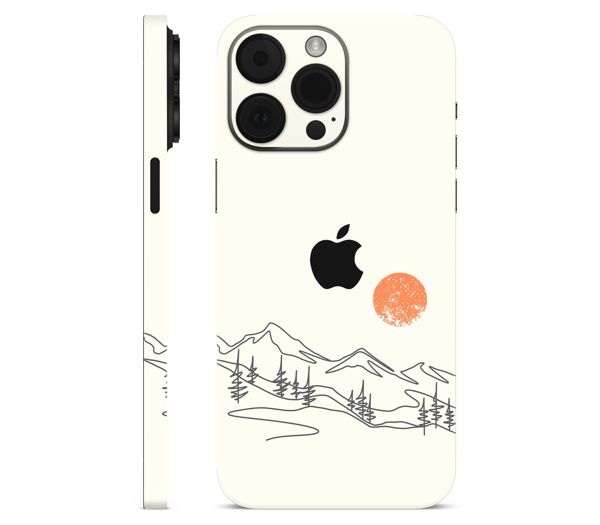 iPhone 14 Pro Max skin, Offline, full wrap with logo cutout