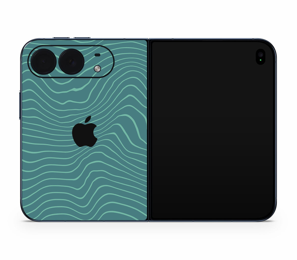 iPhone Duo skin, Tide, back skin with logo cutout