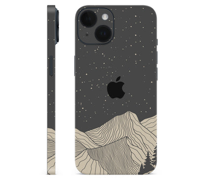 iPhone 14 Plus skin, Nightline, full wrap with logo cutout