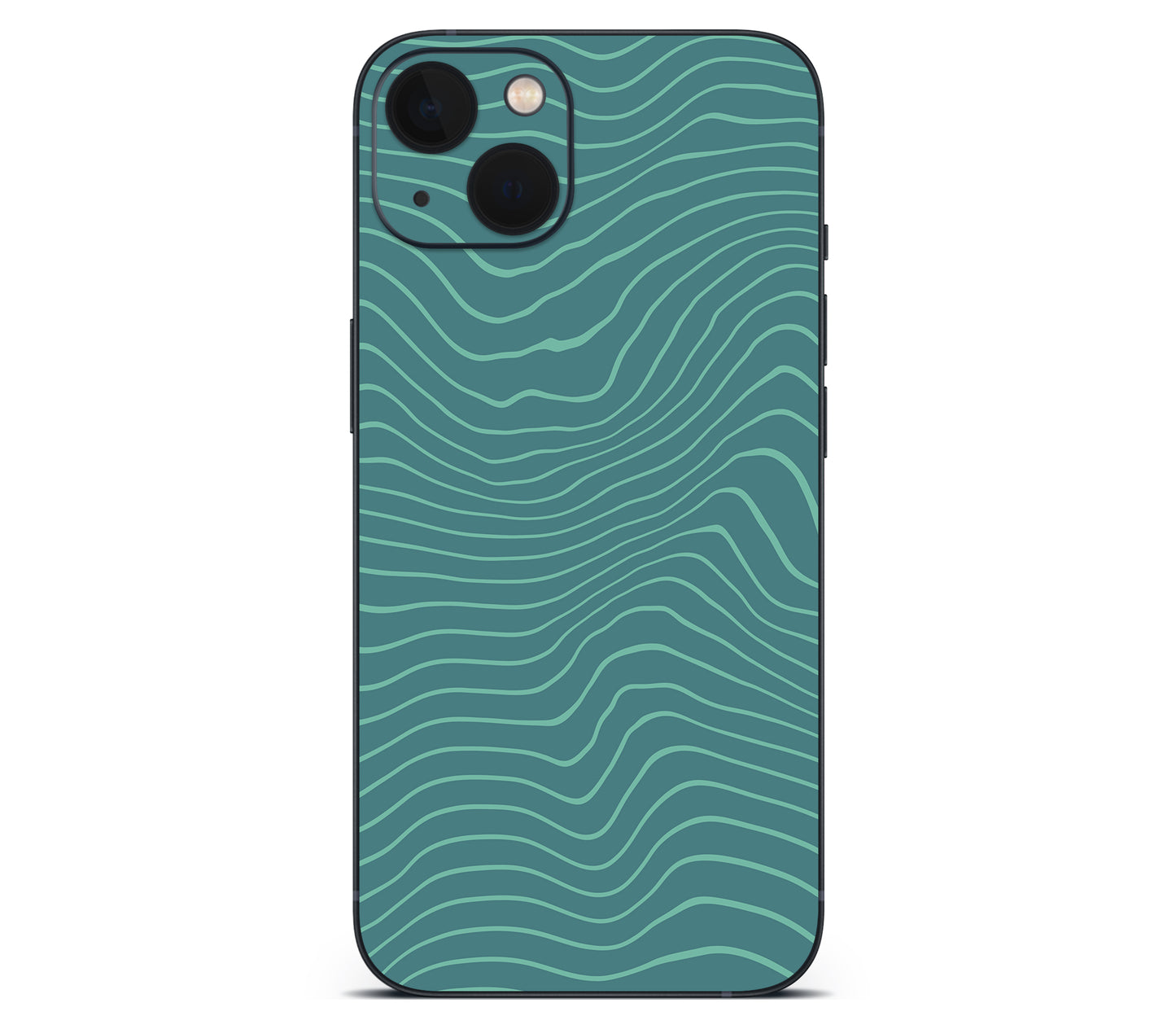 iPhone 13 skin, Tide, back skin without logo cutout