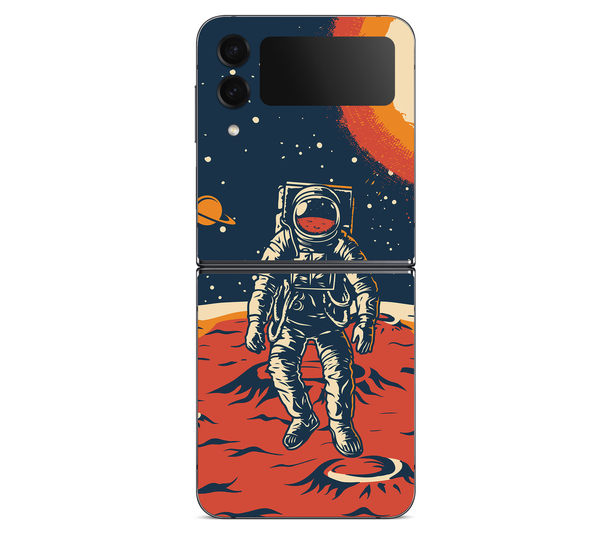 Galaxy Z Flip 4 skin, Martian, back skin