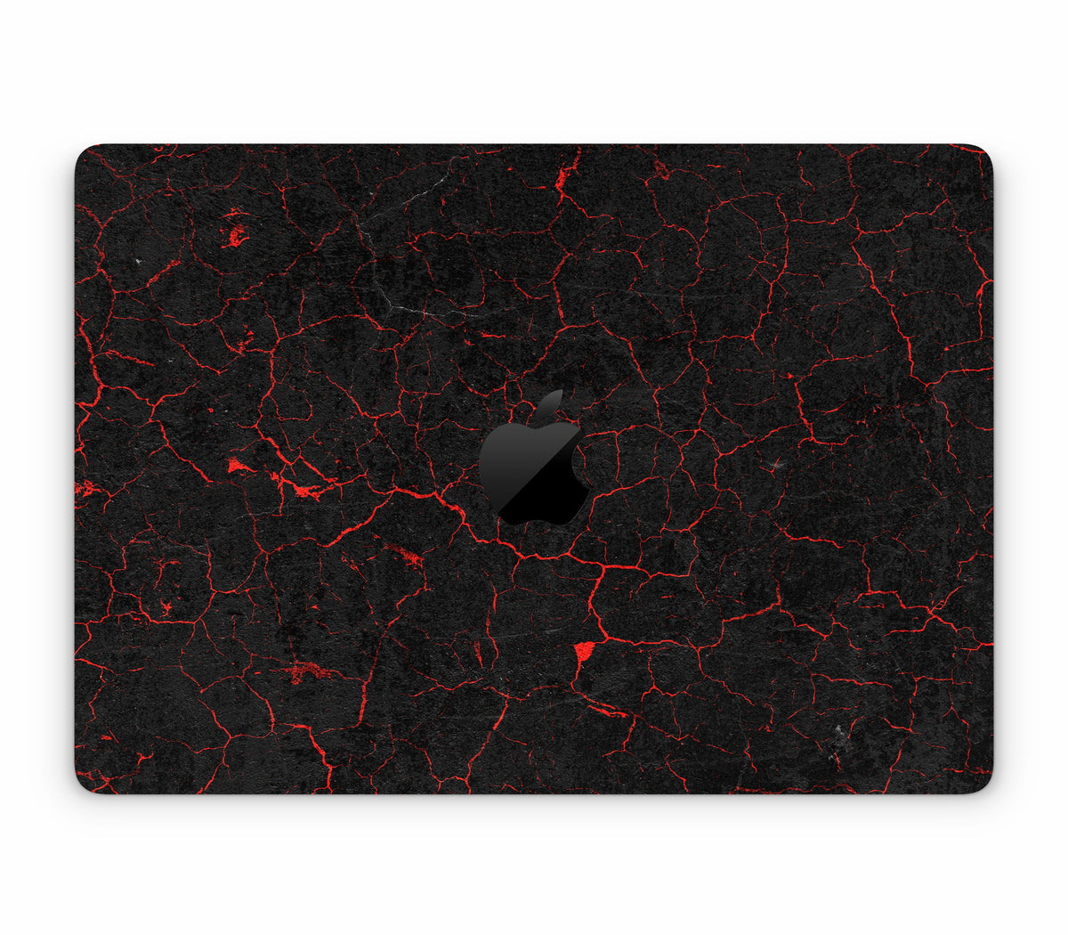 MacBook Pro 13" (2016-2019) Touch Bar skin, Hellcrack, top skin with logo cutout