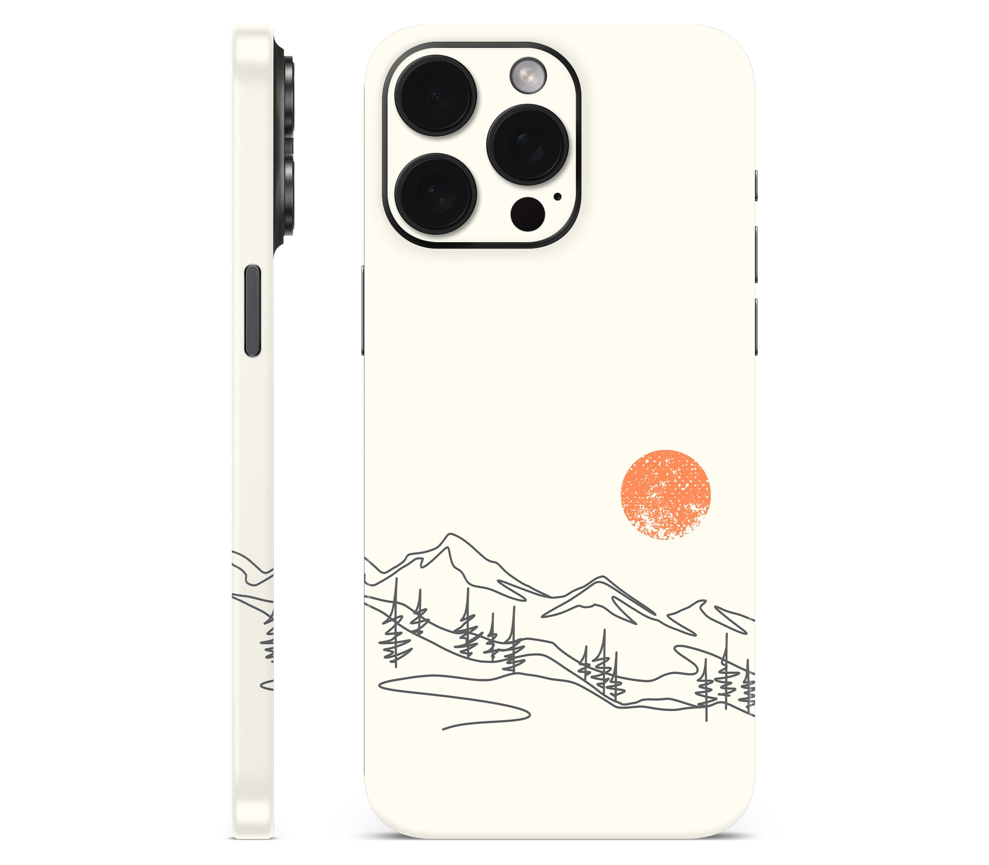 iPhone 15 Pro skin, Offline, full wrap without logo cutout
