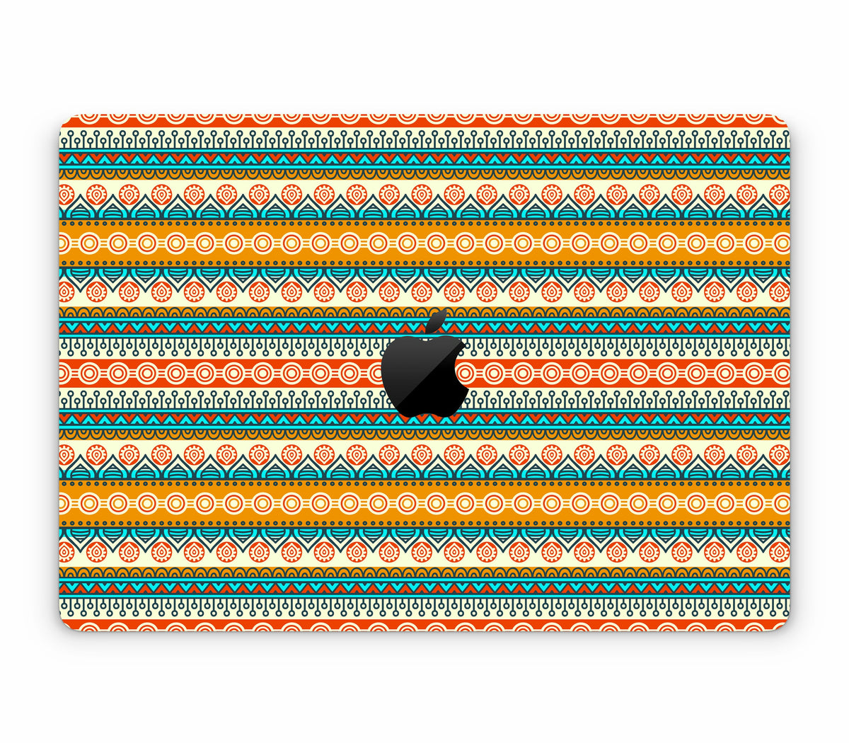 MacBook Pro 13" (2016-2019) Touch Bar skin, Rangoli, top skin with logo cutout