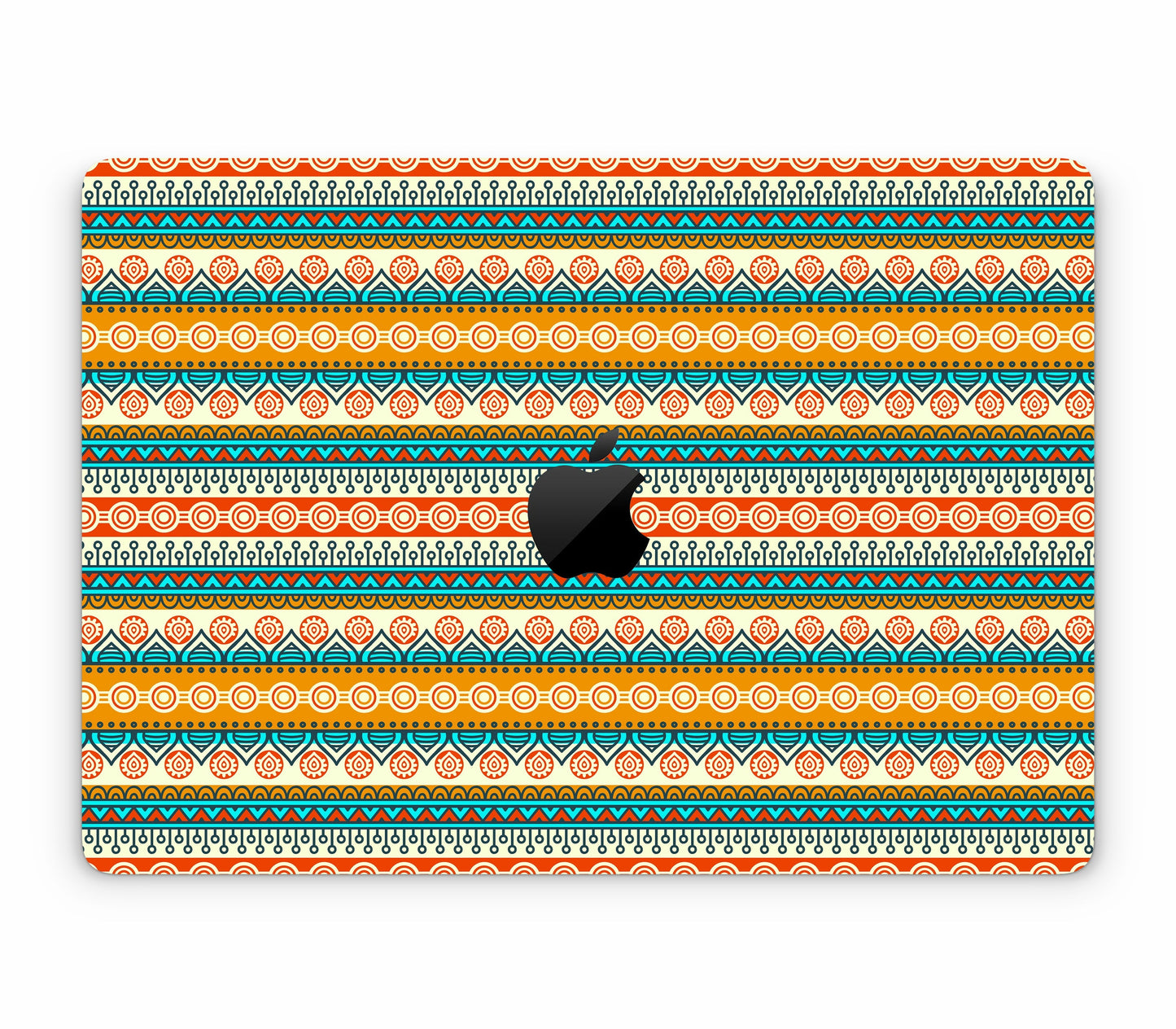 MacBook Pro 14" (2025, M5) skin, Rangoli, top skin with logo cutout