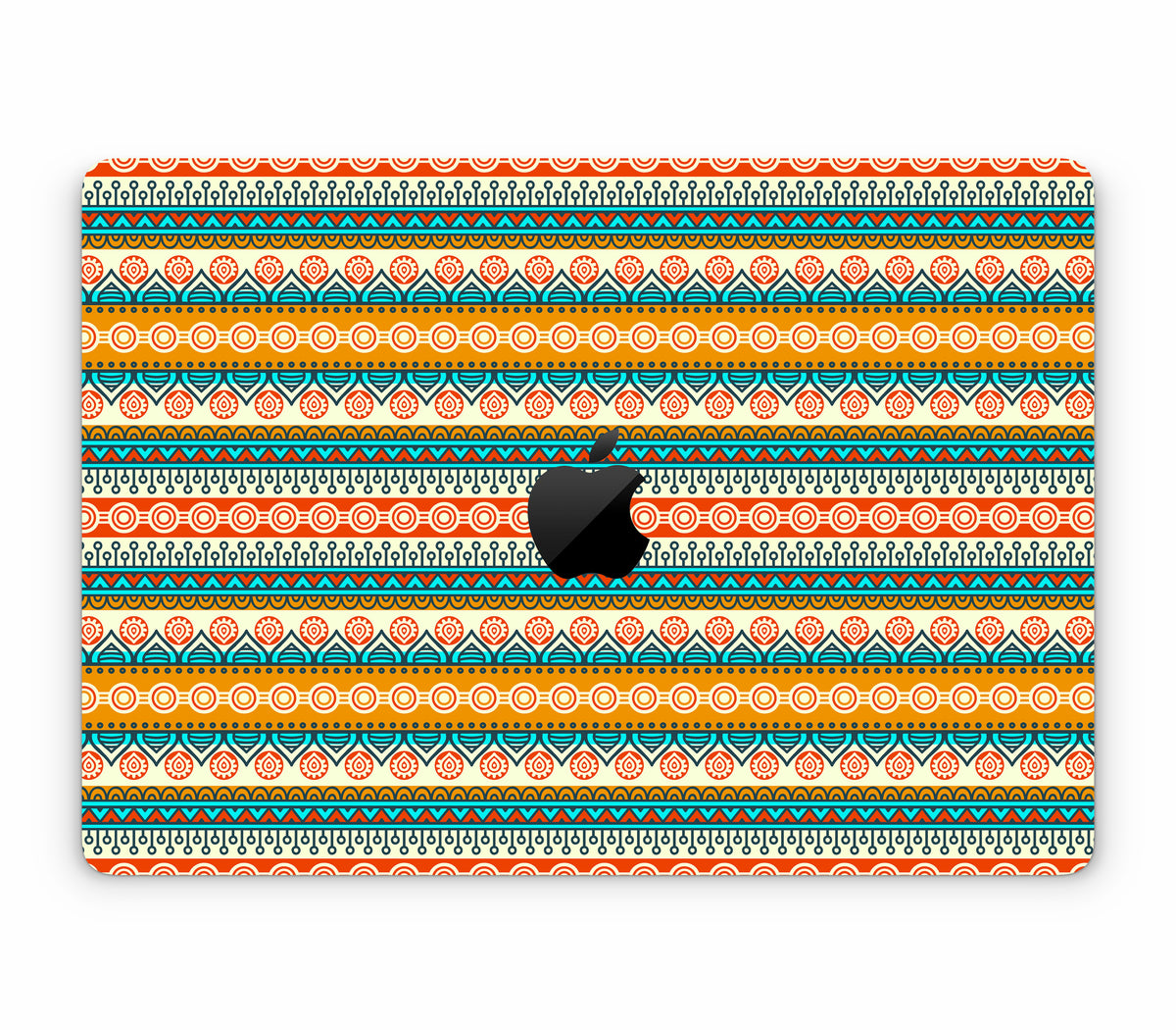 MacBook Air 13" (2020, M1) skin, Rangoli, top skin with logo cutout