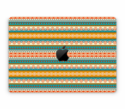 MacBook Pro 14" (2025, M5) skin, Rangoli, top skin with logo cutout