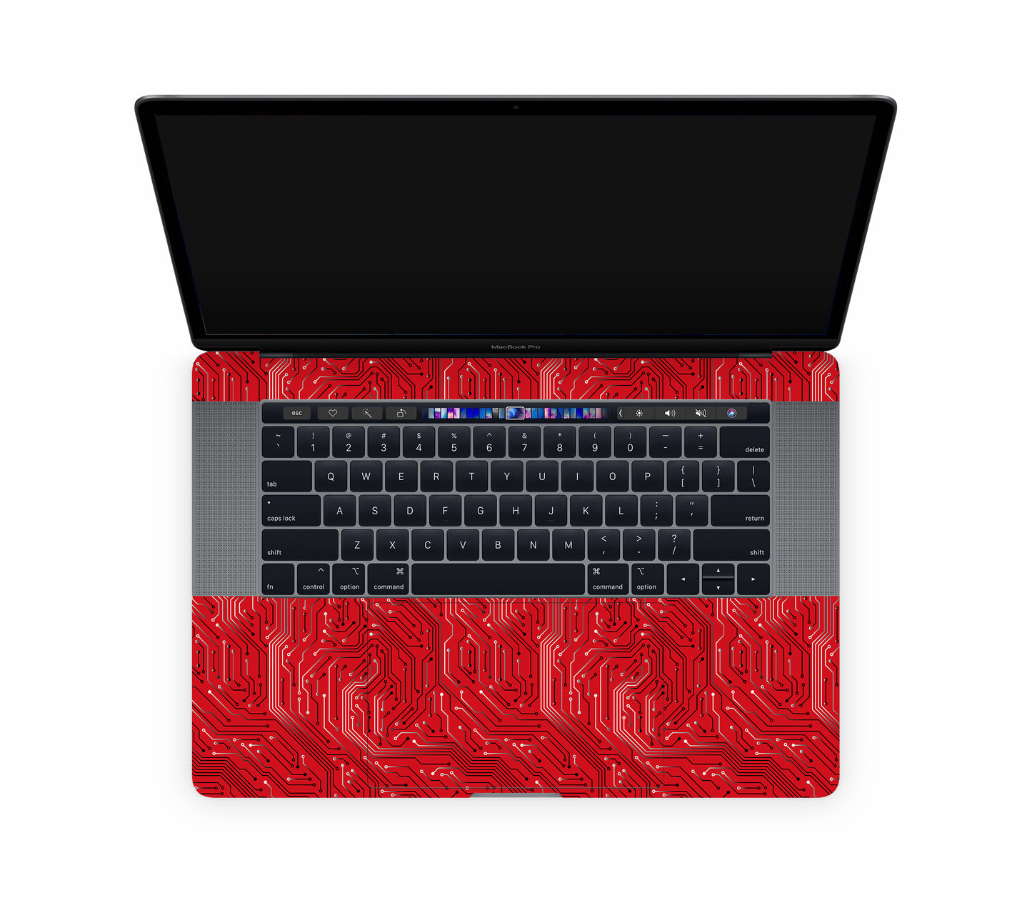 MacBook Pro 15" (2017, Touch Bar) skin, REDLINE, inside skin