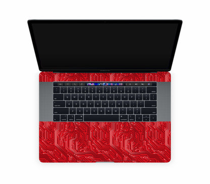 MacBook Pro 15" (2017, Touch Bar) skin, REDLINE, inside skin