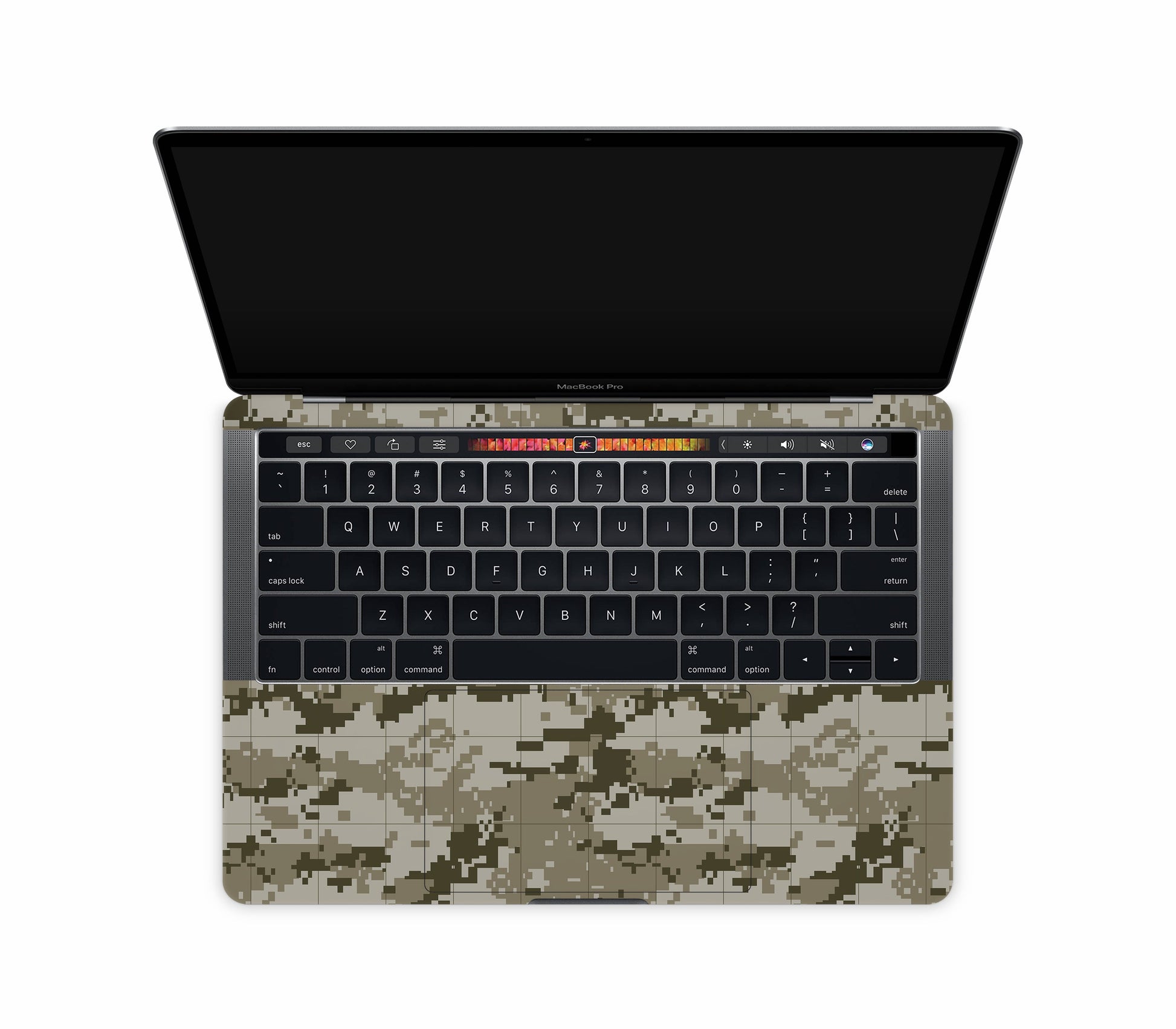 MacBook Pro 13" (2016-2019) Touch Bar skin, Stealth Mode, inside skin