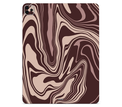 iPad Pro 12.9" (2022, Gen 6) skin, Vertigo (Fever), back skin without logo cutout