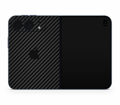 iPhone Duo skin, Code: Carbon, back skin with logo cutout