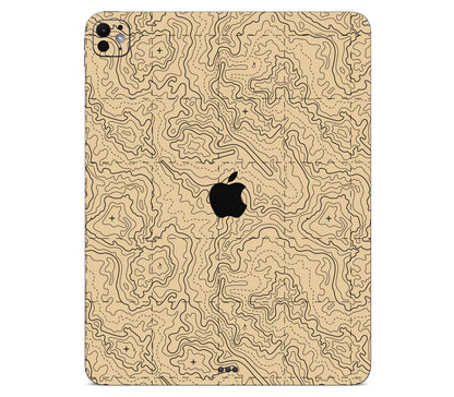 iPad Pro 13" (M4) skin, Lockdown (Sandline), back skin with logo cutout
