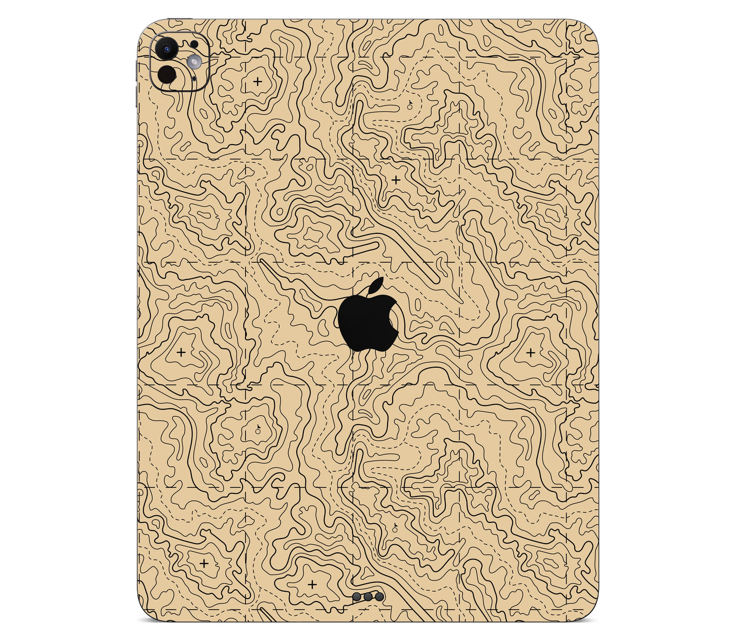 iPad Pro 11" (M5) skin, Lockdown (Sandline), back skin with logo cutout