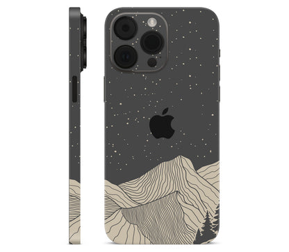 iPhone 14 Pro skin, Nightline, full wrap with logo cutout
