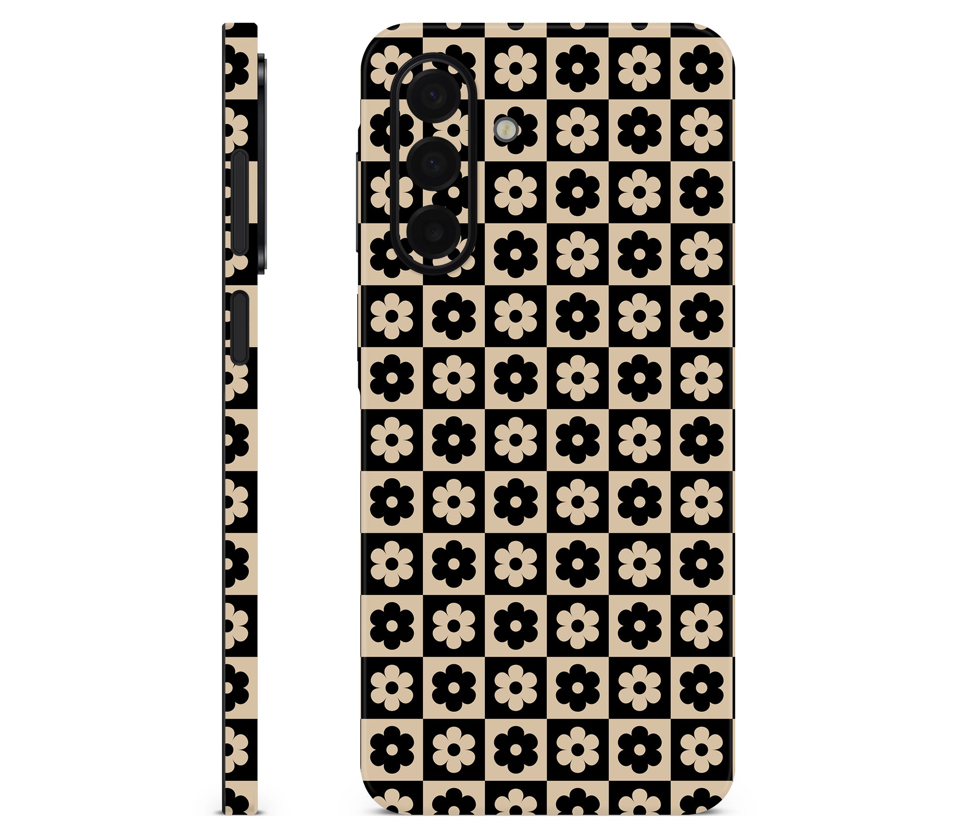 Galaxy A17 skin, Floral Grid, view 2
