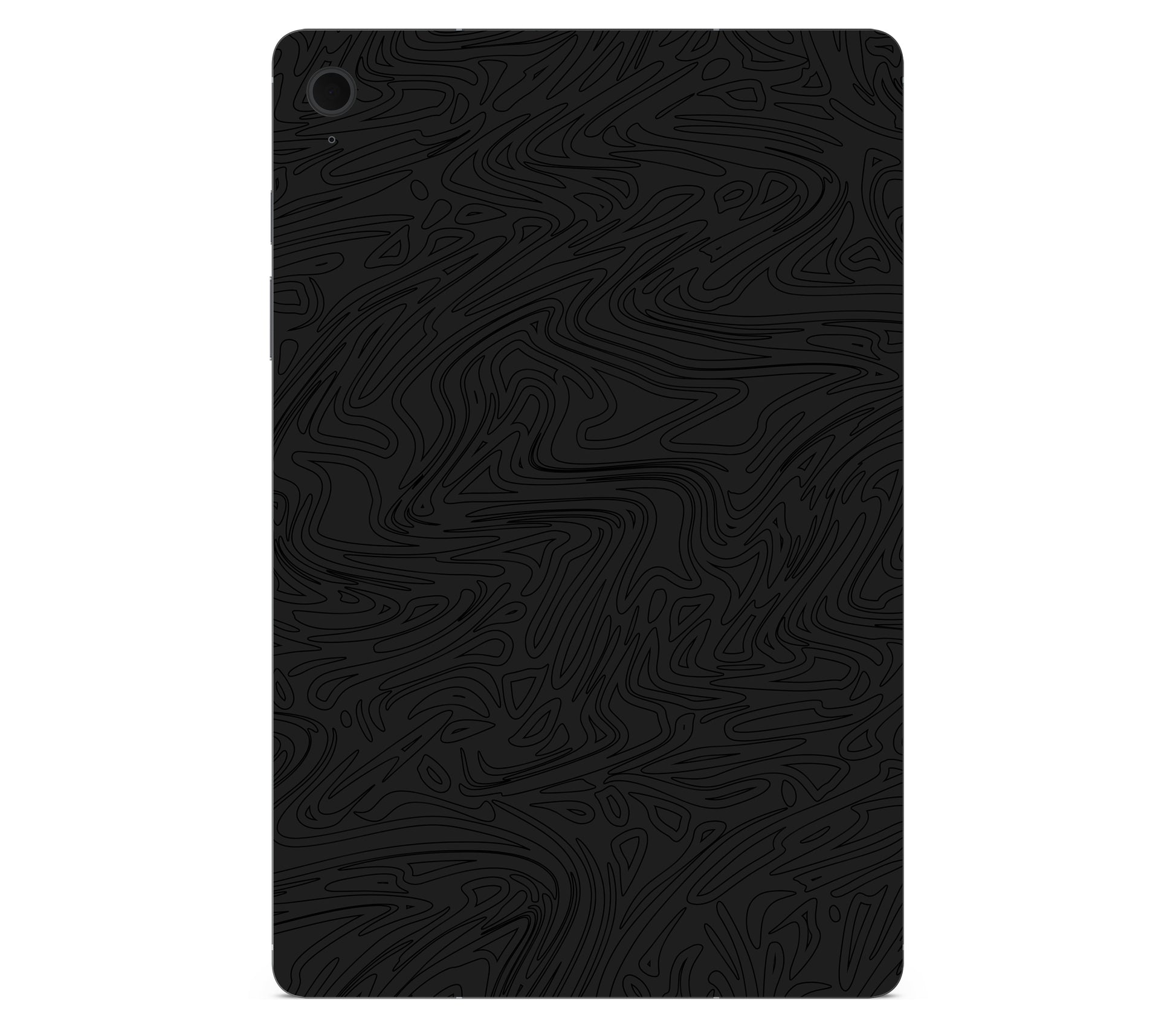 Galaxy Tab S10 FE skin, Black Ice, back skin