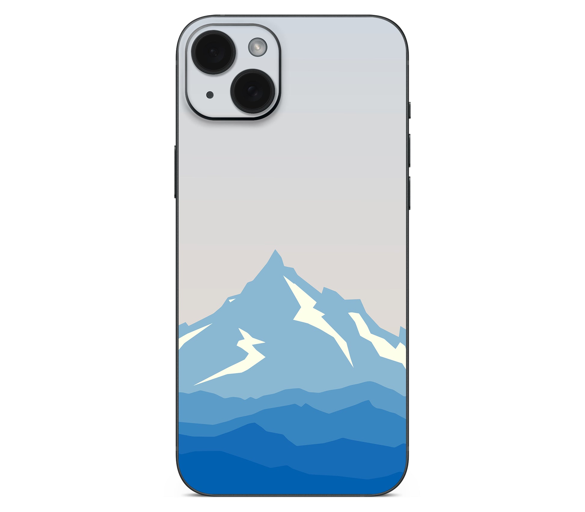 iPhone 15 Plus skin, Everest, back skin without logo cutout