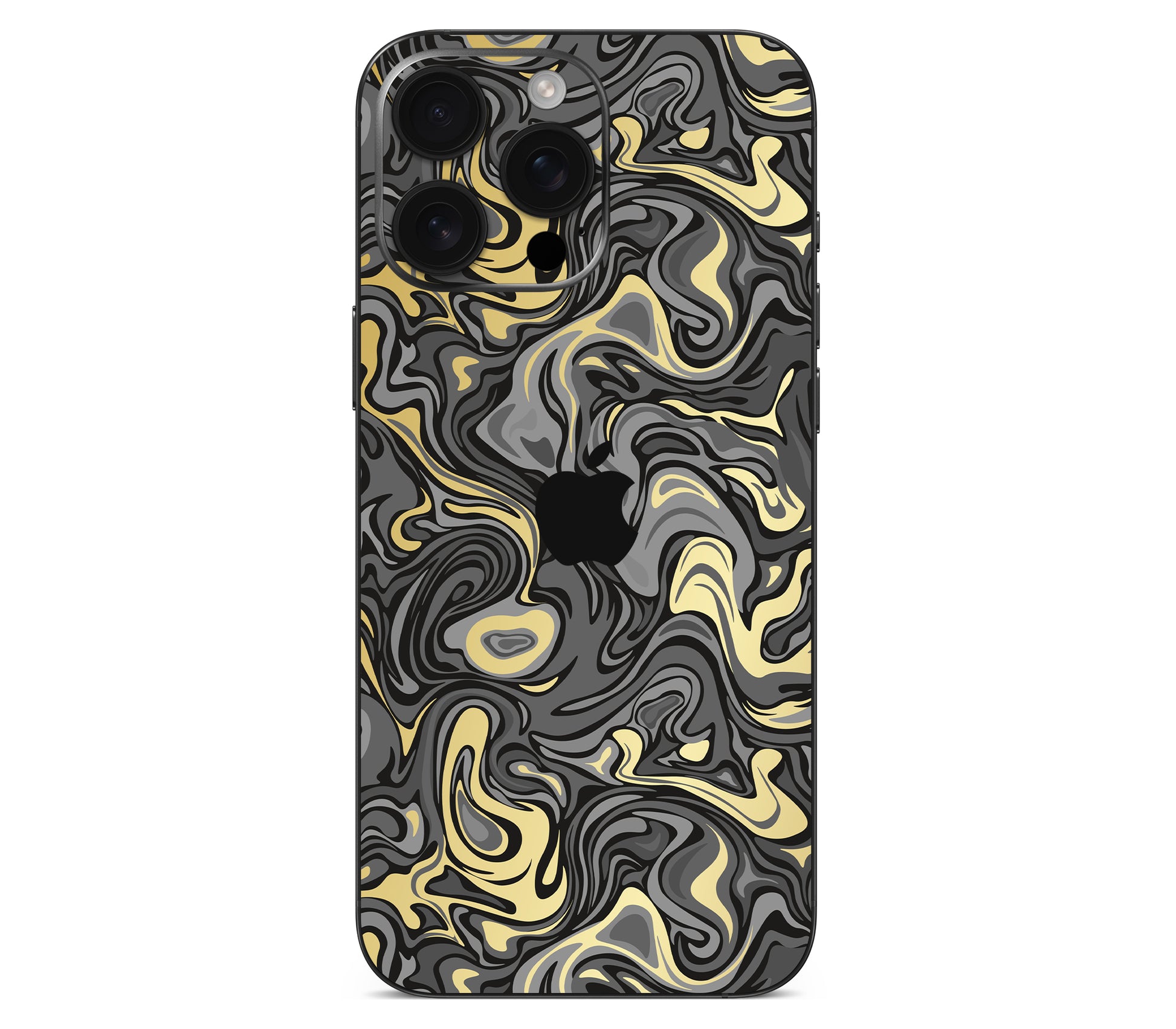 iPhone 16 Pro Max skin, Damnation, back skin with logo cutout