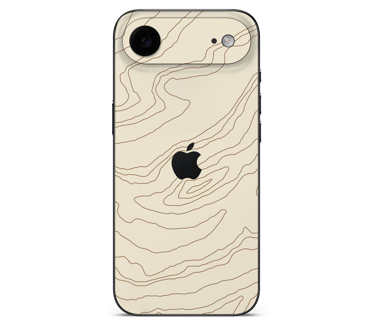 iPhone Air skin, Dune, back skin with logo cutout