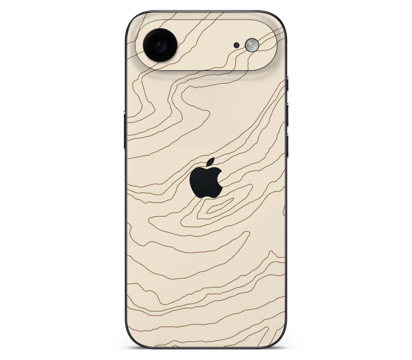 iPhone Air skin, Dune, back skin with logo cutout