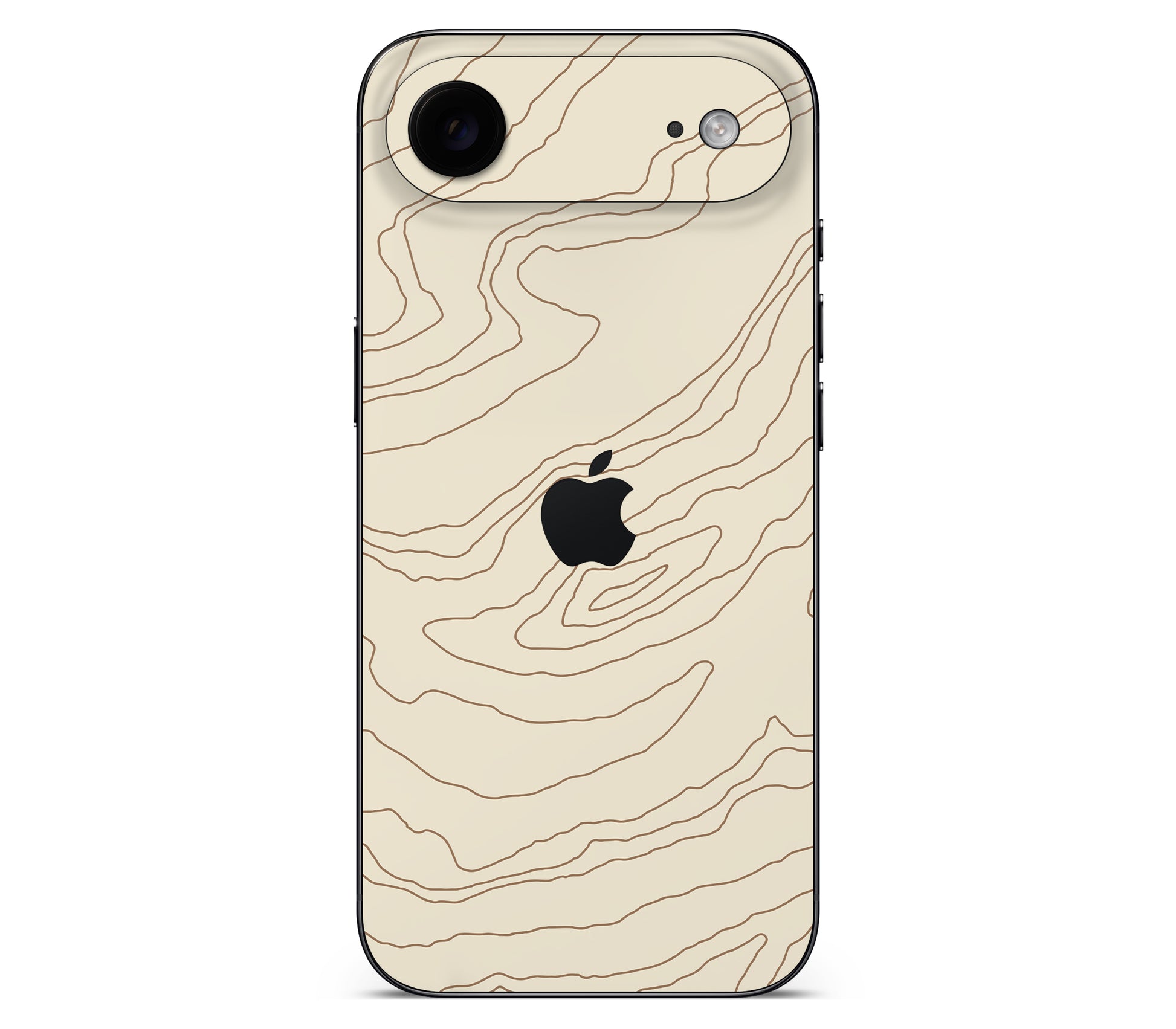 iPhone Air skin, Dune, back skin with logo cutout
