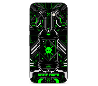 Google Pixel 10A skin, Fatal Error (Acid), back skin