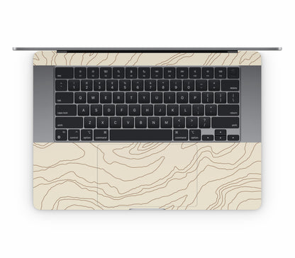 MacBook Air 15" (2023, M2) skin, Dune, inside skin
