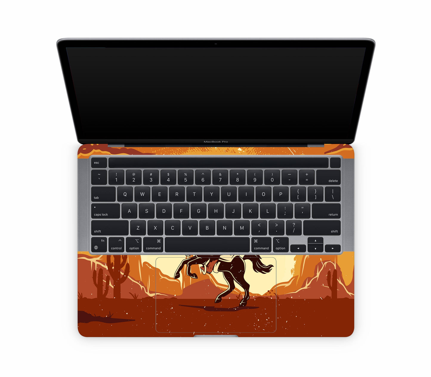 MacBook Pro 13" (2020, M1) skin, Cowboy, inside skin