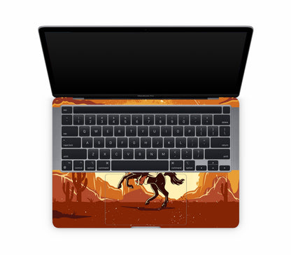MacBook Pro 13" (2020, M1) skin, Cowboy, inside skin