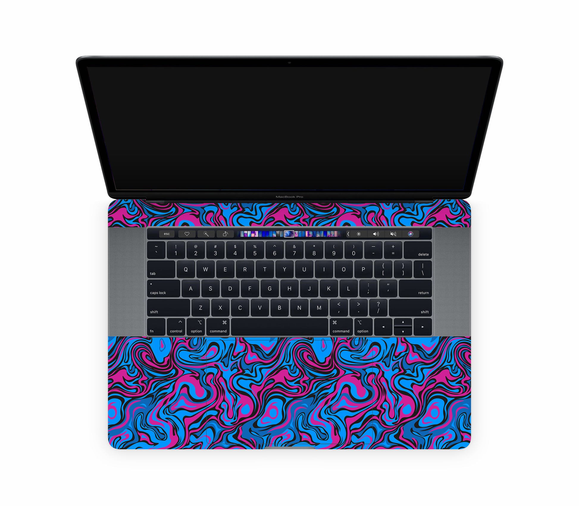 MacBook Pro 15" (2019, Touch Bar) skin, Brain Drain, inside skin