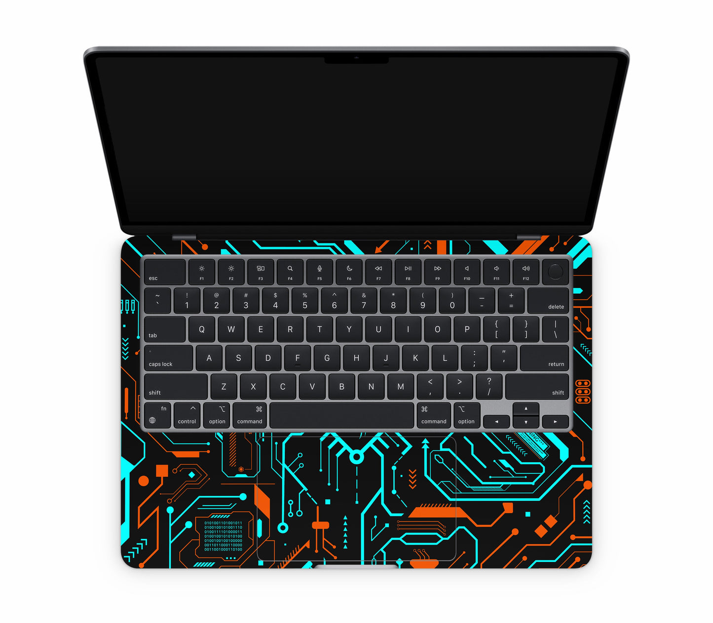 MacBook Air 13" (2024, M3) skin, Kali (Core), inside skin