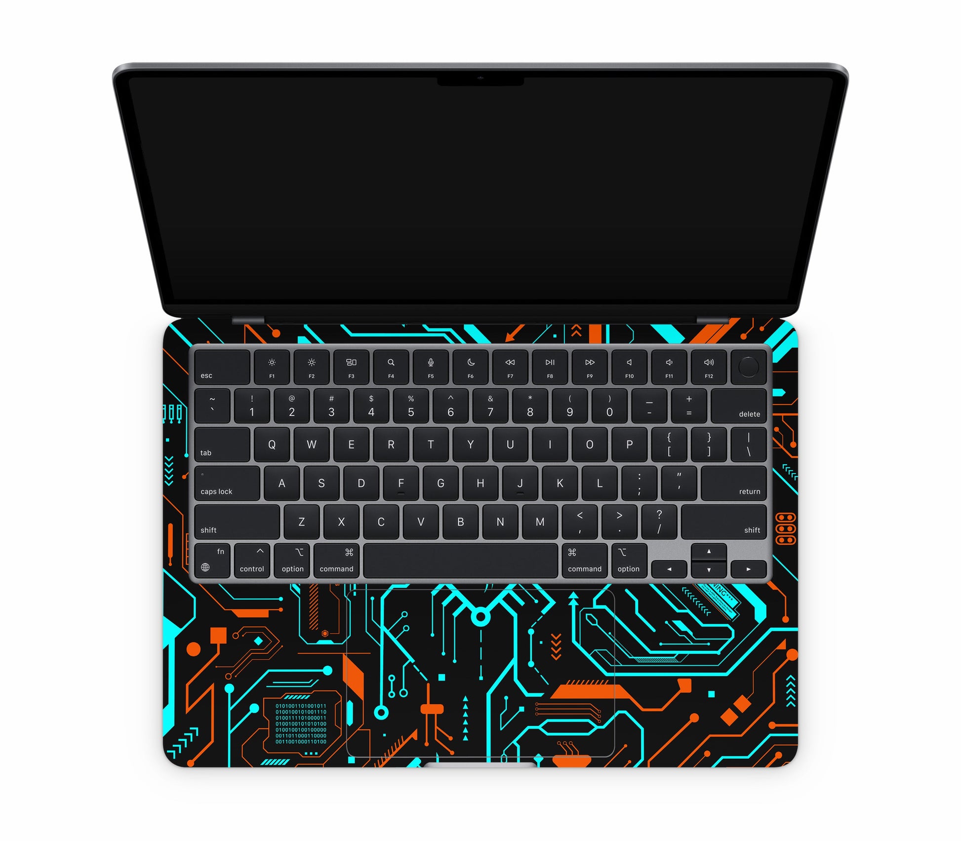 MacBook Air 13" (2022, M2) skin, Kali (Core), inside skin