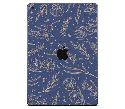 iPad 10.2" (2021, Gen 9) skin, Twilight, back skin with logo cutout