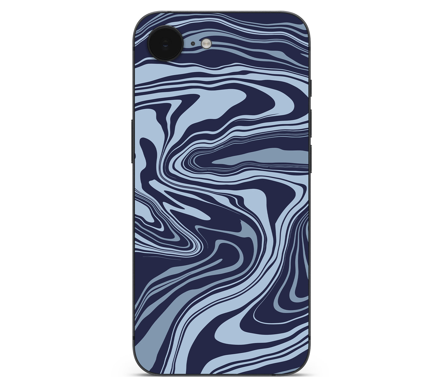 iPhone 16e skin, Vertigo (Blur), back skin without logo cutout