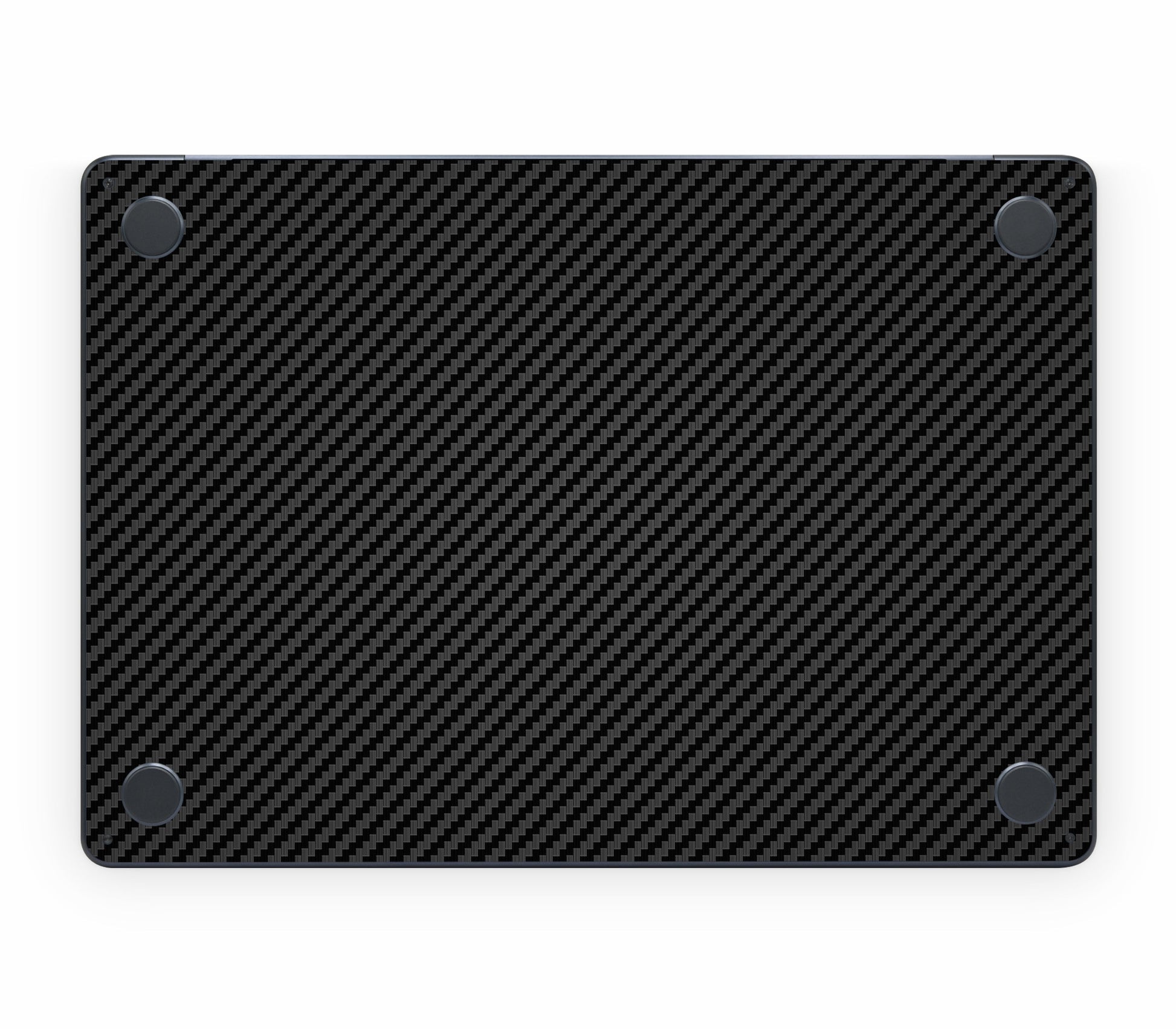 MacBook Air 15" (2025, M4) skin, Code: Carbon, bottom skin