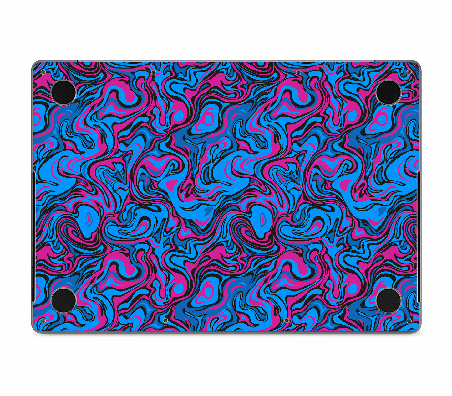 MacBook Pro 14" (2023, M3) skin, Brain Drain, bottom skin