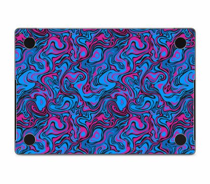MacBook Pro 14" (2023, M3) skin, Brain Drain, bottom skin