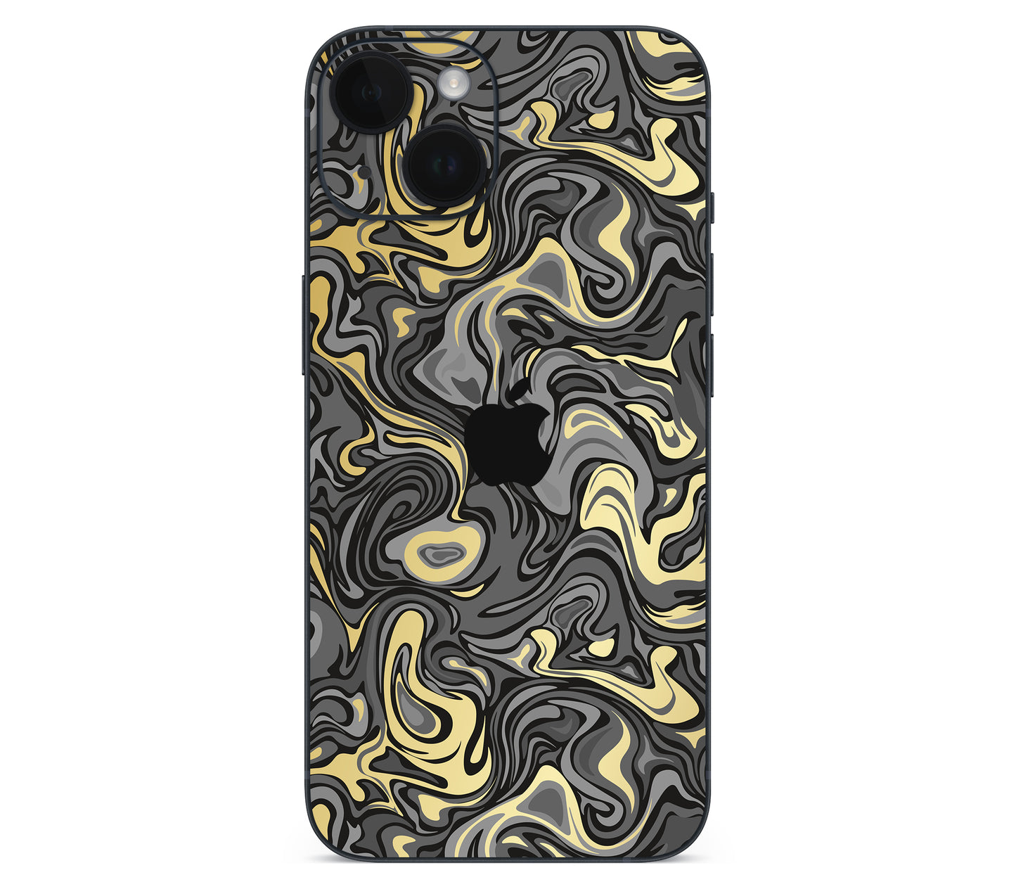 iPhone 14 Plus skin, Damnation, back skin with logo cutout