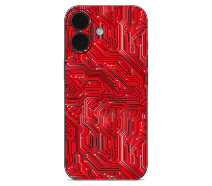 iPhone 17 skin, REDLINE, back skin without logo cutout