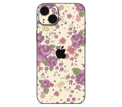 iPhone 15 Plus skin, Lilac, back skin with logo cutout