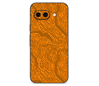 Google Pixel 9A skin, Pulse Grid, full wrap skin