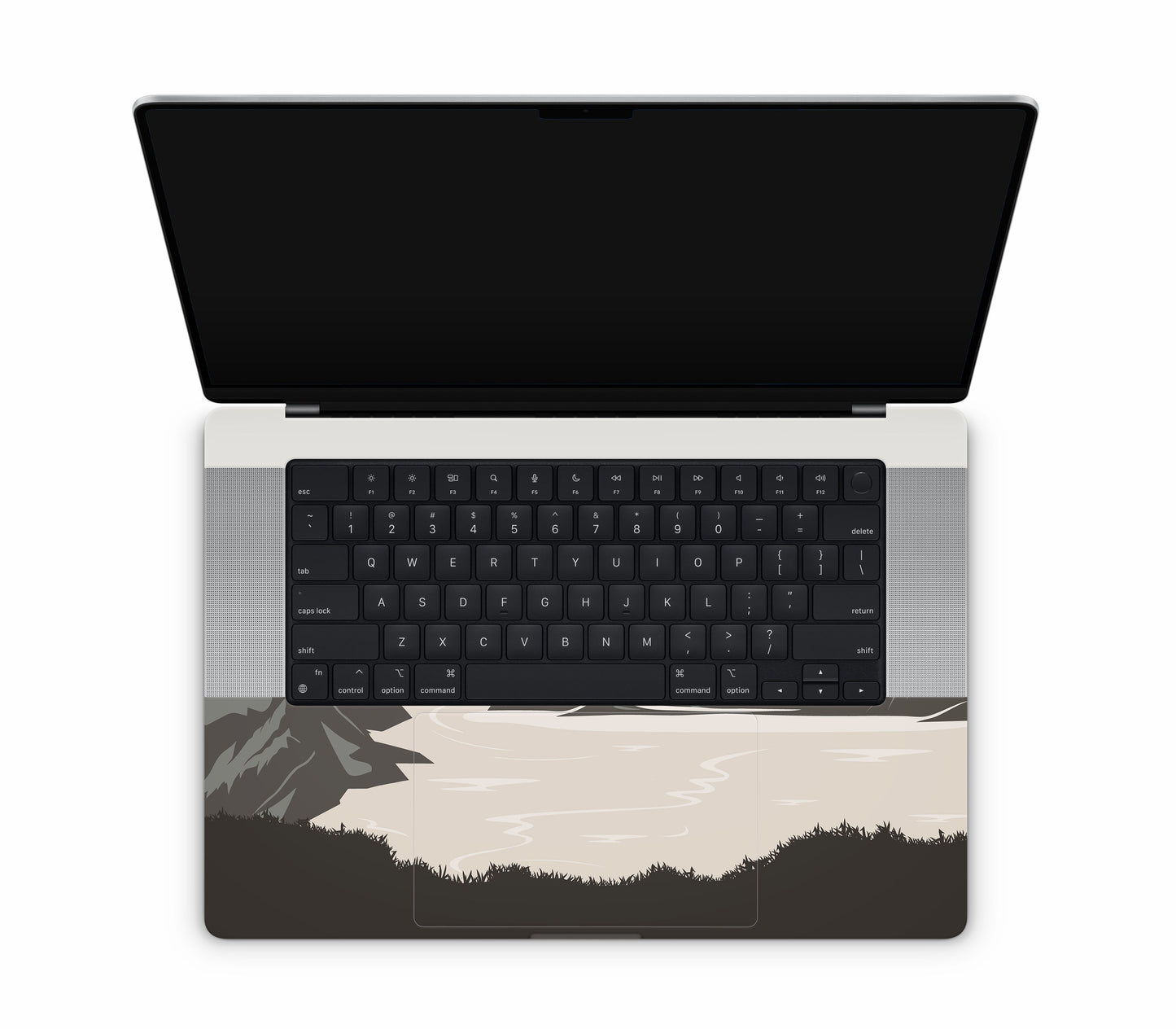 MacBook Pro 16" (2024, M4) skin, Dope Valley, inside skin